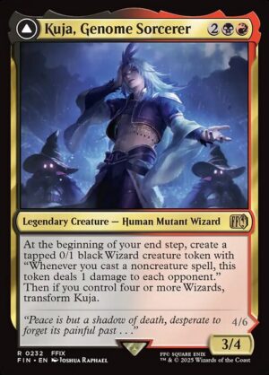 Kuja, Genome Sorcerer // Trance Kuja, Fate Defied<br /><span class="collector-number">Collector No. 232</span>