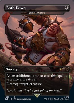 Bone Splinters - Foil<br /><span class="collector-number">Collector No. 1037</span>