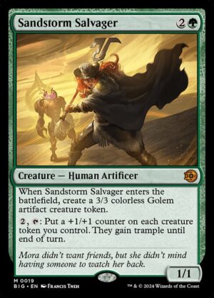 Sandstorm Salvager - Foil<br /><span class="collector-number">Collector No. 19</span>