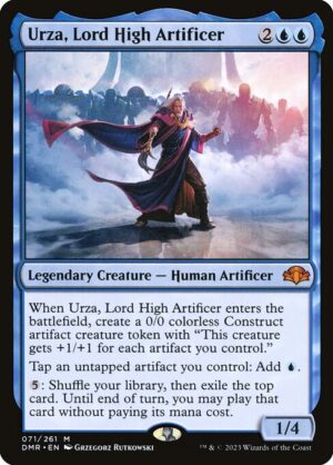 Urza, Lord High Artificer<br /><span class="collector-number">Collector No. 71</span>