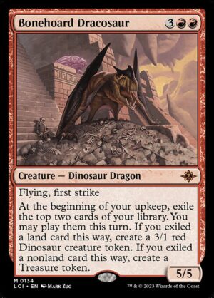 Bonehoard Dracosaur - Foil<br /><span class="collector-number">Collector No. 134</span>