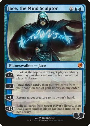Jace, the Mind Sculptor - Foil<br /><span class="collector-number">Collector No. 18</span>