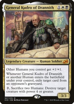 General Kudro of Drannith<br /><span class="collector-number">Collector No. 187</span>