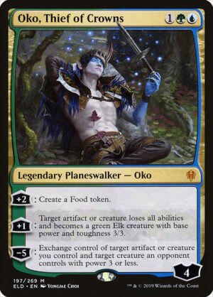 Oko, Thief of Crowns<br /><span class="collector-number">Collector No. 197</span>