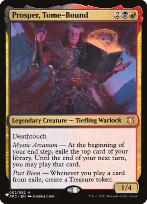 Prosper, Tome-Bound<br /><span class="collector-number">Collector No. AFC-2</span>