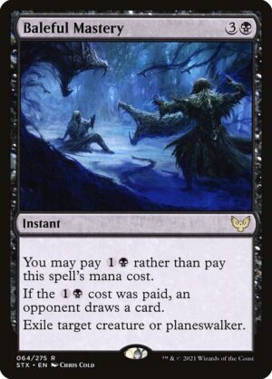 Baleful Mastery<br /><span class="collector-number">Collector No. 64</span>