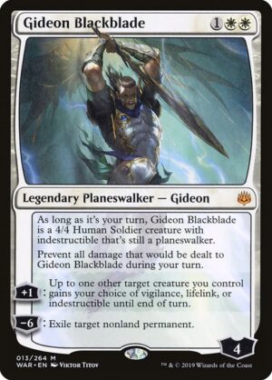 Gideon Blackblade<br /><span class="collector-number">Collector No. 13</span>