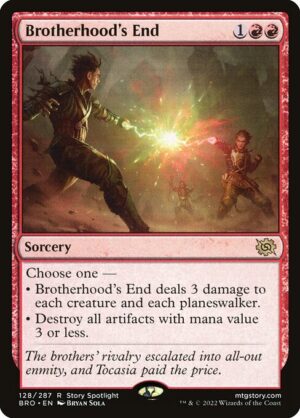 Brotherhood's End - Foil<br /><span class="collector-number">Collector No. 128</span>