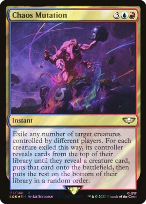 Chaos Mutation - Foil<br /><span class="collector-number">Collector No. 111★</span>