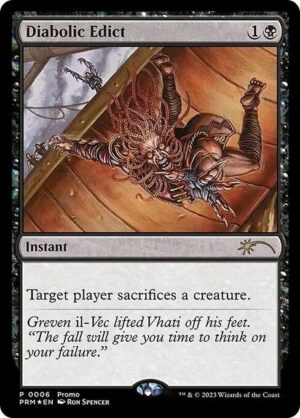 Diabolic Edict - Foil<br /><span class="collector-number">Collector No. 2024-5</span>