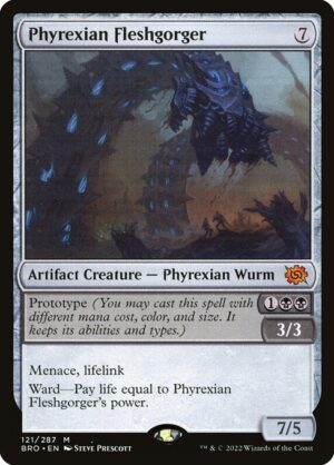 Phyrexian Fleshgorger - Foil<br /><span class="collector-number">Collector No. 121</span>