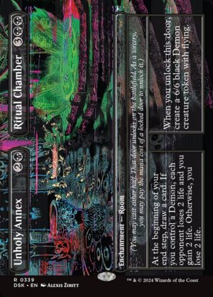 Unholy Annex // Ritual Chamber - Foil<br /><span class="collector-number">Collector No. 339</span>