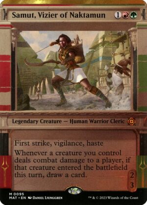 Samut, Vizier of Naktamun - Foil<br /><span class="collector-number">Collector No. 95</span>
