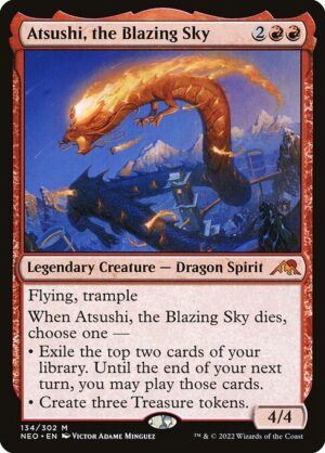 Atsushi, the Blazing Sky<br /><span class="collector-number">Collector No. 134</span>