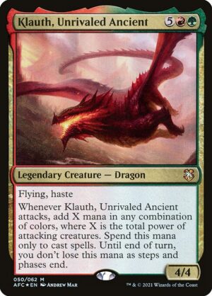 Klauth, Unrivaled Ancient - Foil<br /><span class="collector-number">Collector No. 50</span>
