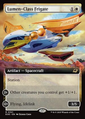 Lumen-Class Frigate - Foil<br /><span class="collector-number">Collector No. 321</span>