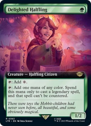 Delighted Halfling<br /><span class="collector-number">Collector No. 363</span>