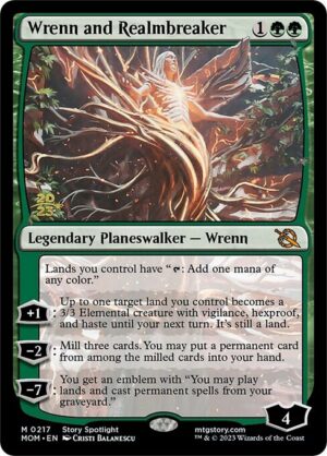 Wrenn and Realmbreaker - Foil<br /><span class="collector-number">Collector No. 217s</span>