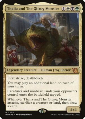 Thalia and The Gitrog Monster - Foil<br /><span class="collector-number">Collector No. 255</span>