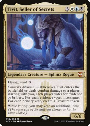 Tivit, Seller of Secrets - Foil<br /><span class="collector-number">Collector No. 10</span>