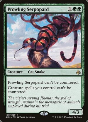 Prowling Serpopard - Foil<br /><span class="collector-number">Collector No. 180</span>