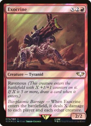 Exocrine - Foil<br /><span class="collector-number">Collector No. 76★</span>