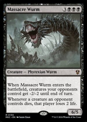 Massacre Wurm<br /><span class="collector-number">Collector No. 130</span>