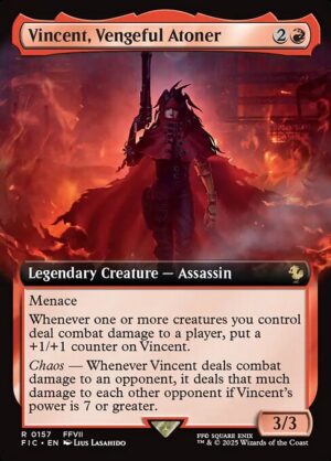 Vincent, Vengeful Atoner - Foil<br /><span class="collector-number">Collector No. 157</span>