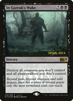In Garruk's Wake - Foil<br /><span class="collector-number">Collector No. 100</span>