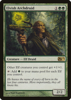 Elvish Archdruid<br /><span class="collector-number">Collector No. 172</span>
