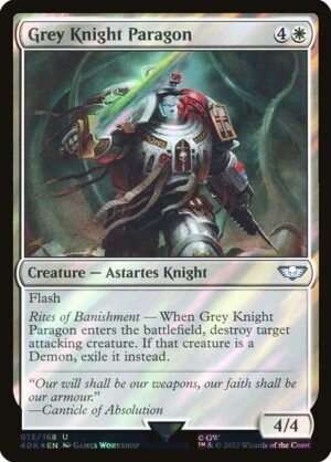 Grey Knight Paragon - Foil<br /><span class="collector-number">Collector No. 13★</span>