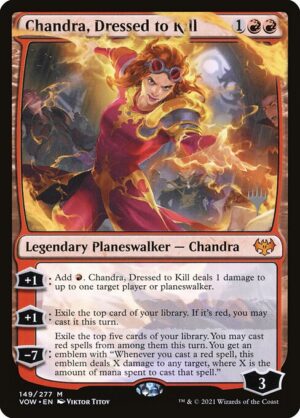 Chandra, Dressed to Kill<br /><span class="collector-number">Collector No. 149p</span>