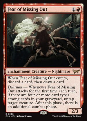Fear of Missing Out - Foil<br /><span class="collector-number">Collector No. 136</span>