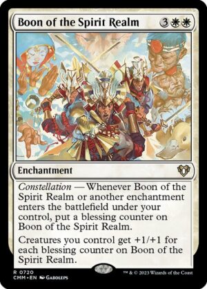 Boon of the Spirit Realm<br /><span class="collector-number">Collector No. 720</span>