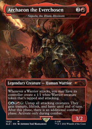 Najeela, the Blade-Blossom - Foil<br /><span class="collector-number">Collector No. 1032</span>