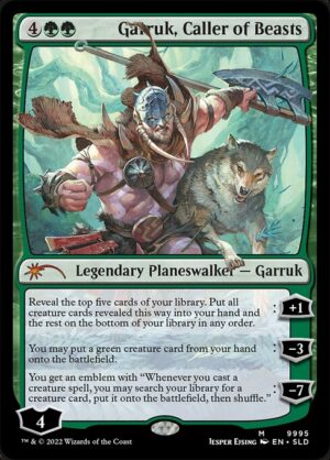 Garruk, Caller of Beasts - Foil<br /><span class="collector-number">Collector No. 9995</span>