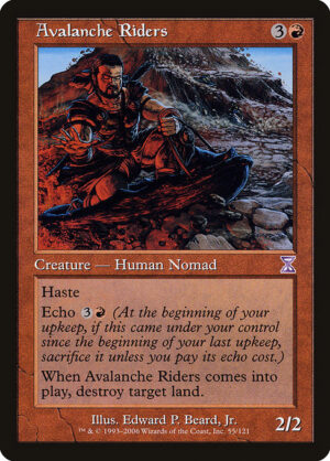 Avalanche Riders - Foil<br /><span class="collector-number">Collector No. 55</span>