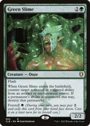 Green Slime<br /><span class="collector-number">Collector No. 680</span>