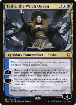 Tasha, the Witch Queen<br /><span class="collector-number">Collector No. 294</span>