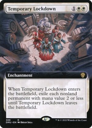 Temporary Lockdown - Foil<br /><span class="collector-number">Collector No. 389</span>