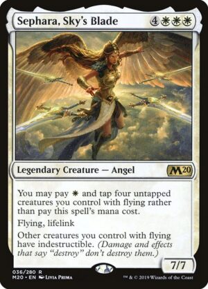 Sephara, Sky's Blade<br /><span class="collector-number">Collector No. 36</span>