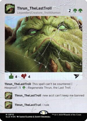 Thrun, the Last Troll - Foil<br /><span class="collector-number">Collector No. 810</span>