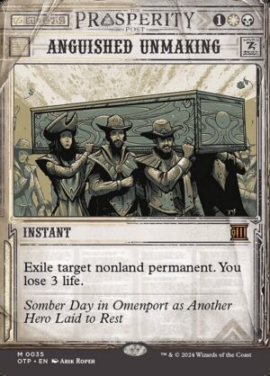 Anguished Unmaking - Foil<br /><span class="collector-number">Collector No. 35</span>