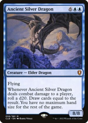 Ancient Silver Dragon - Foil<br /><span class="collector-number">Collector No. 56</span>