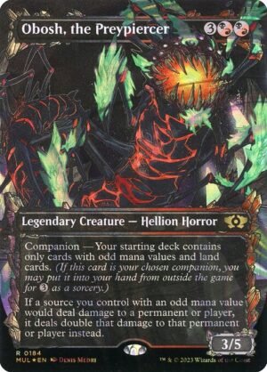 Obosh, the Preypiercer - Foil<br /><span class="collector-number">Collector No. 184</span>