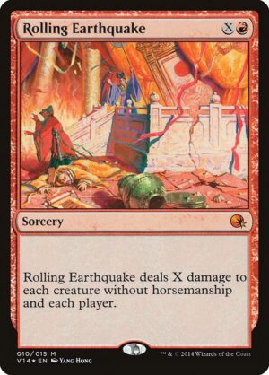 Rolling Earthquake - Foil<br /><span class="collector-number">Collector No. 10</span>