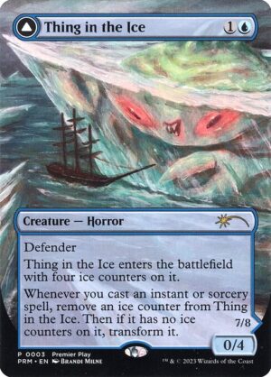 Thing in the Ice // Awoken Horror - Foil<br /><span class="collector-number">Collector No. 3</span>