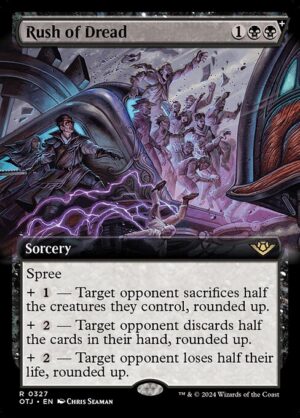 Rush of Dread - Foil<br /><span class="collector-number">Collector No. 327</span>