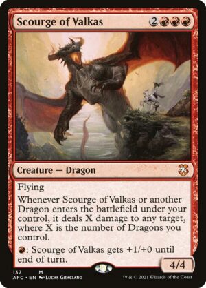 Scourge of Valkas<br /><span class="collector-number">Collector No. 137</span>