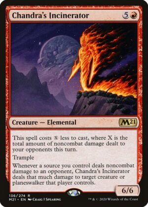 Chandra's Incinerator - Foil<br /><span class="collector-number">Collector No. 136</span>